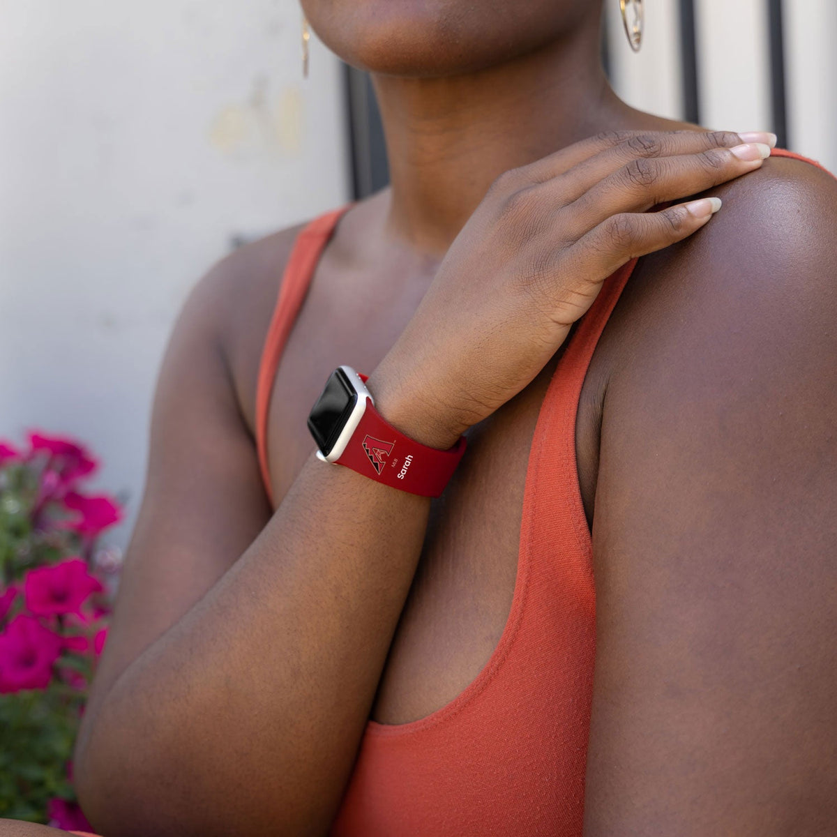 Arizona Diamondbacks HD Custom Name Apple Watch Band