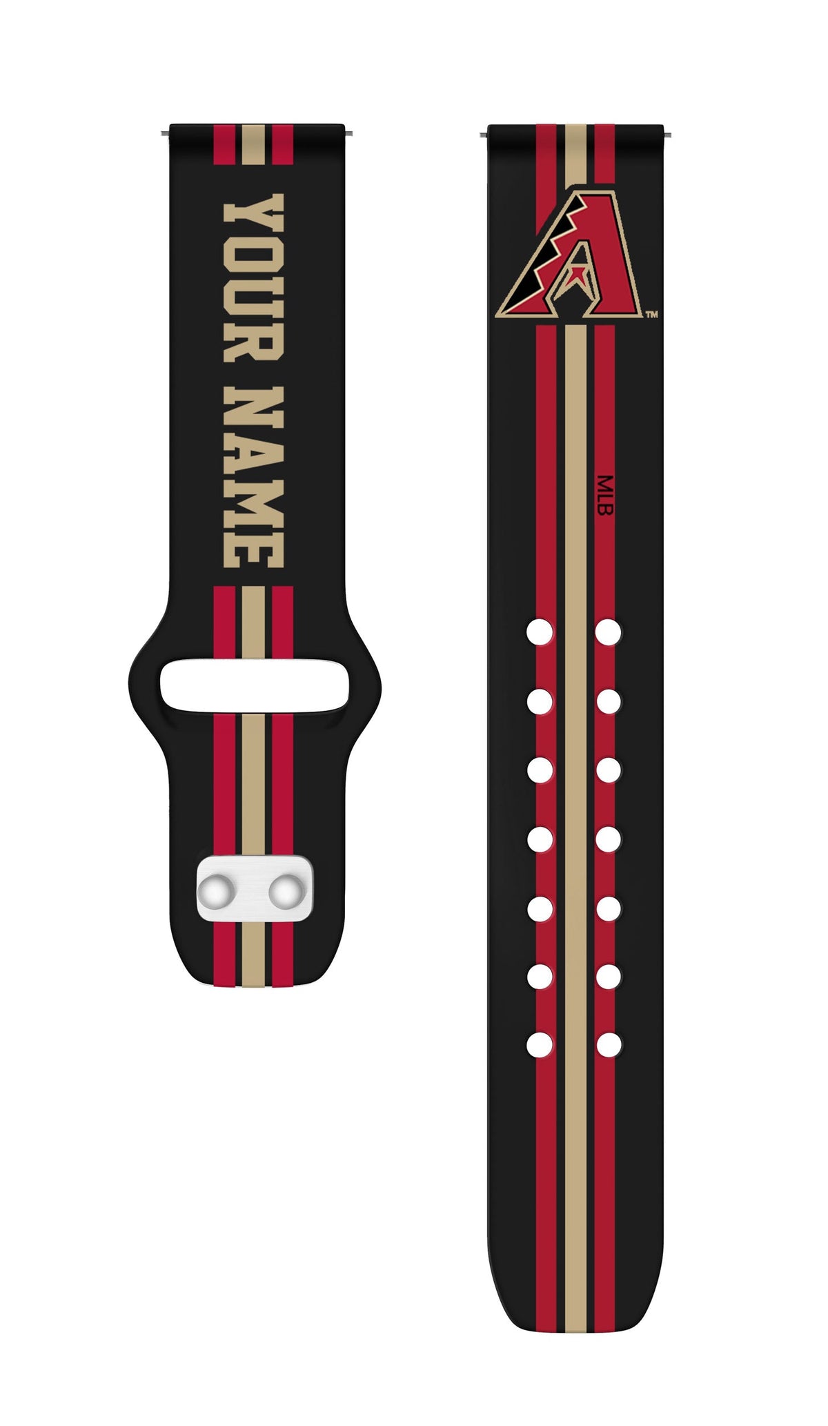 Arizona Diamondbacks Custom Name HD Quick Change Watch Band