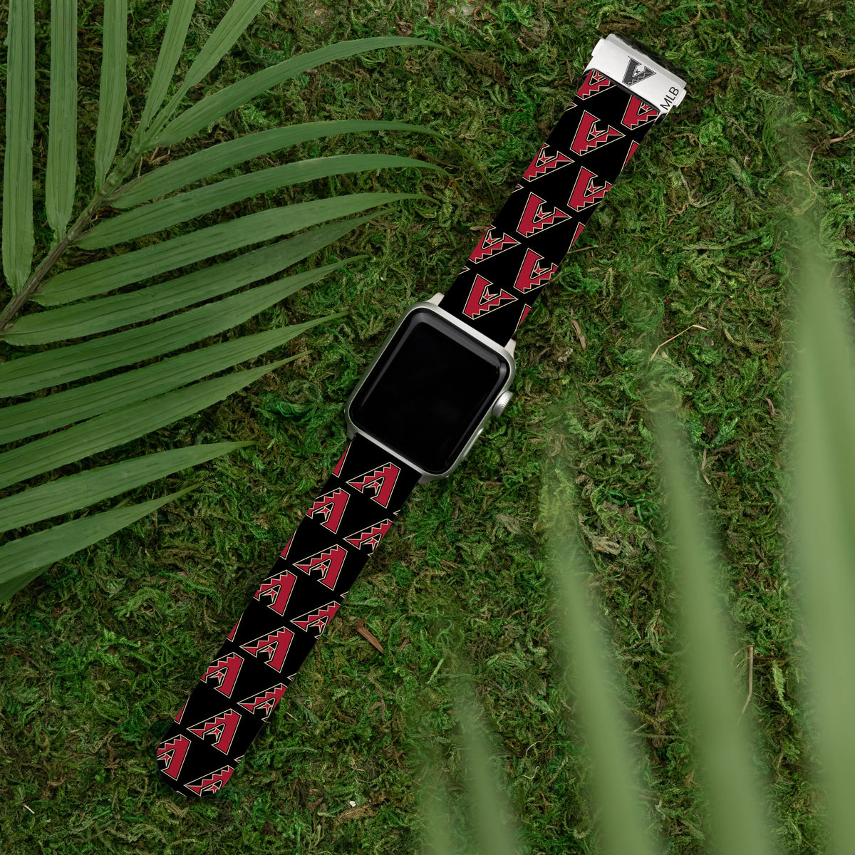 Game Time Arizona Diamondbacks Signature Series Apple Watch Band With Engraved Buckle