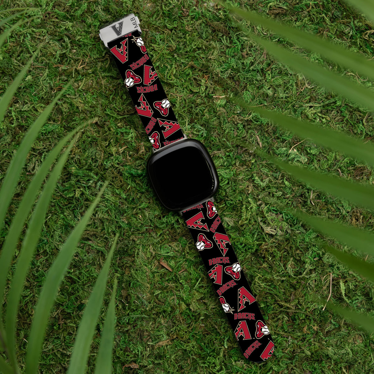 Arizona Diamondbacks Signature Series Watch Band Compatible with FitBit Versa 3 &amp; Sense