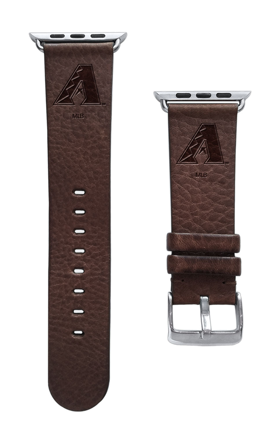 Arizona Diamondbacks Leather Band Compatible with Apple Watch - Game Time