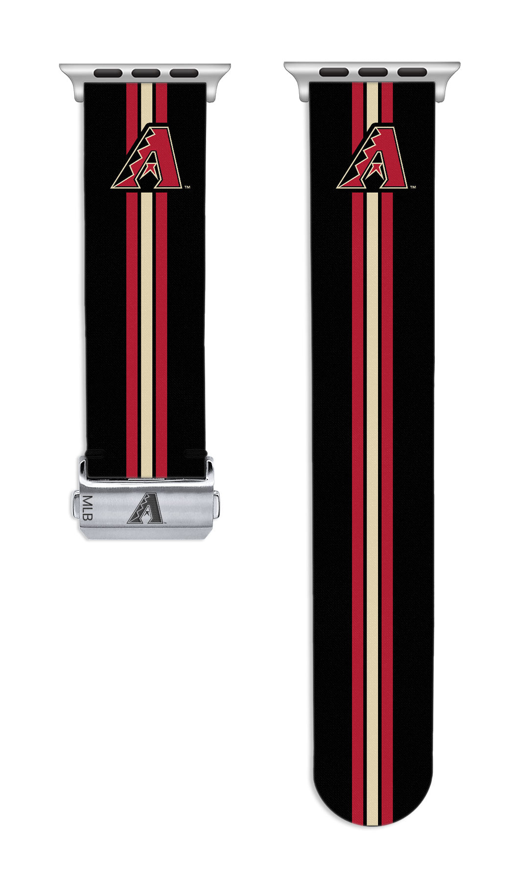Arizona Diamondbacks Full Print Watch Band With Engraved Buckle - Game Time
