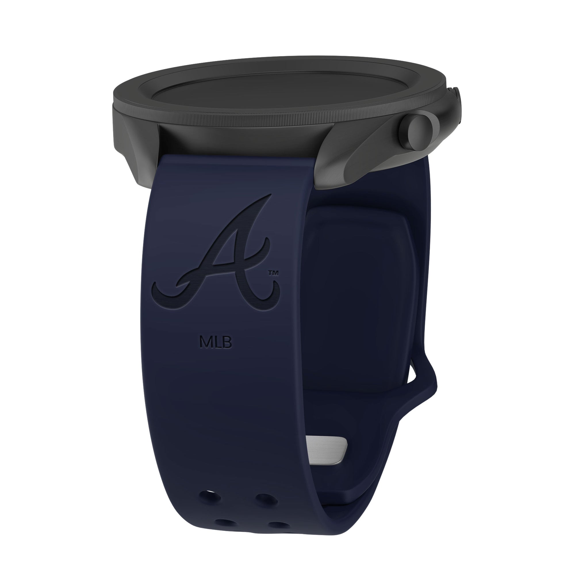 Game Time Atlanta Braves Engraved Silicone Watch Band