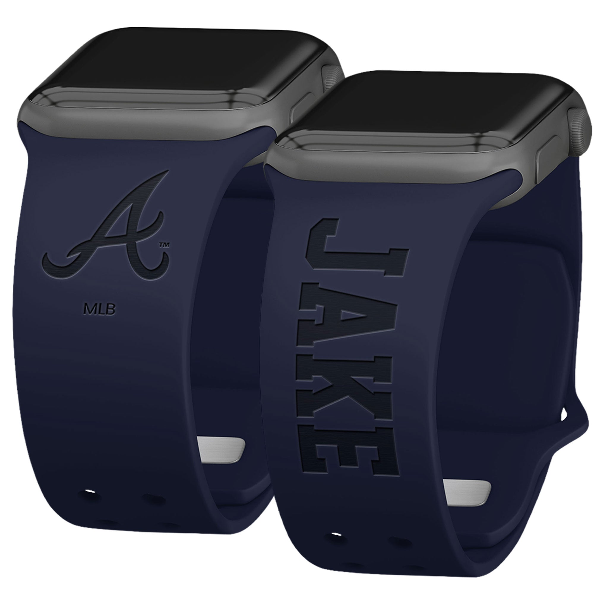 Atlanta Braves Custom Engraved Apple Watch Band