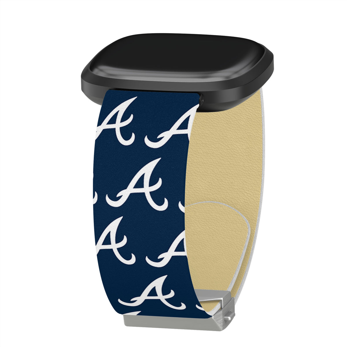 Atlanta Braves Signature Series Watch Band Compatible with FitBit Versa 3 &amp; Sense