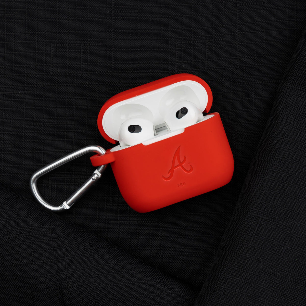 Atlanta Braves Engraved Apple Airpods Gen 3 Case Cover