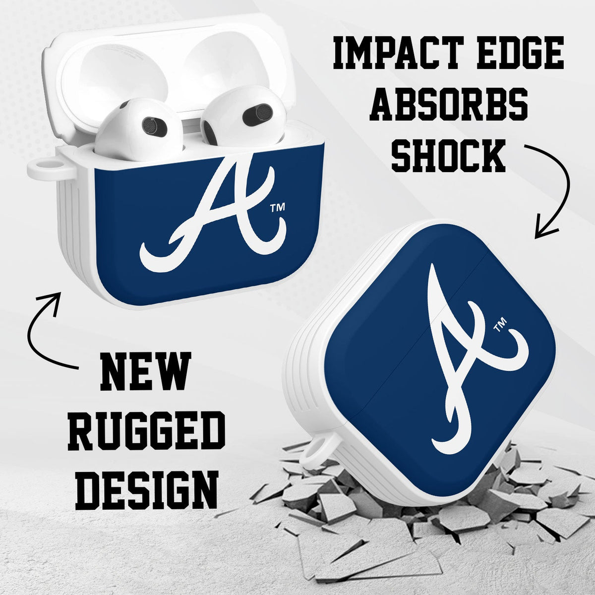 Atlanta Braves HDX Apple AirPods Gen 3 Case Cover