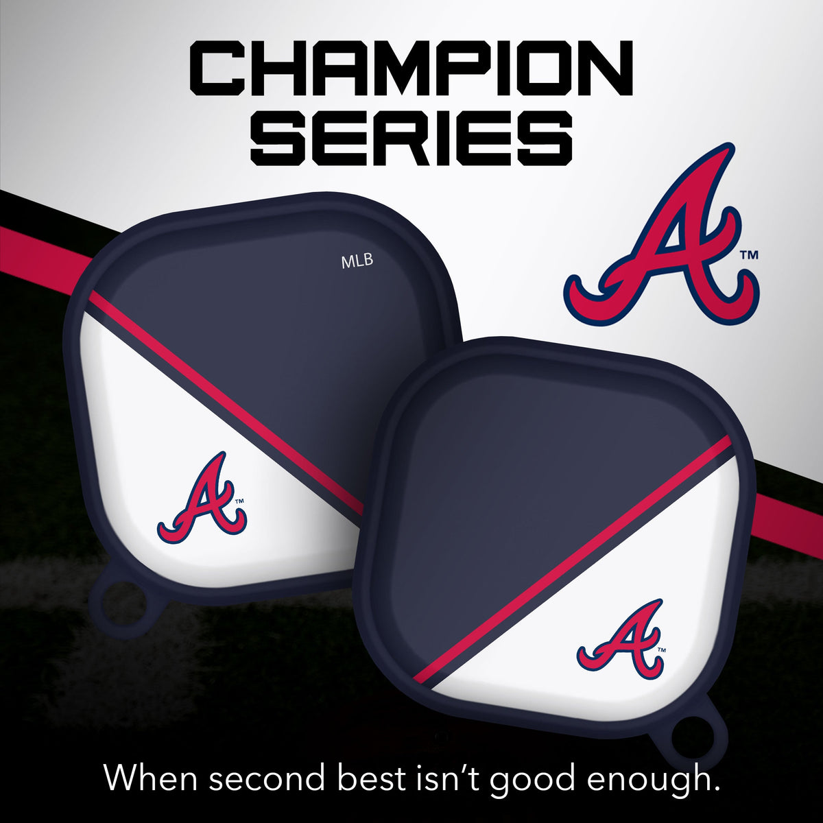 Atlanta Braves HDX Champion Series Samsung Galaxy Buds Pro Case Cover