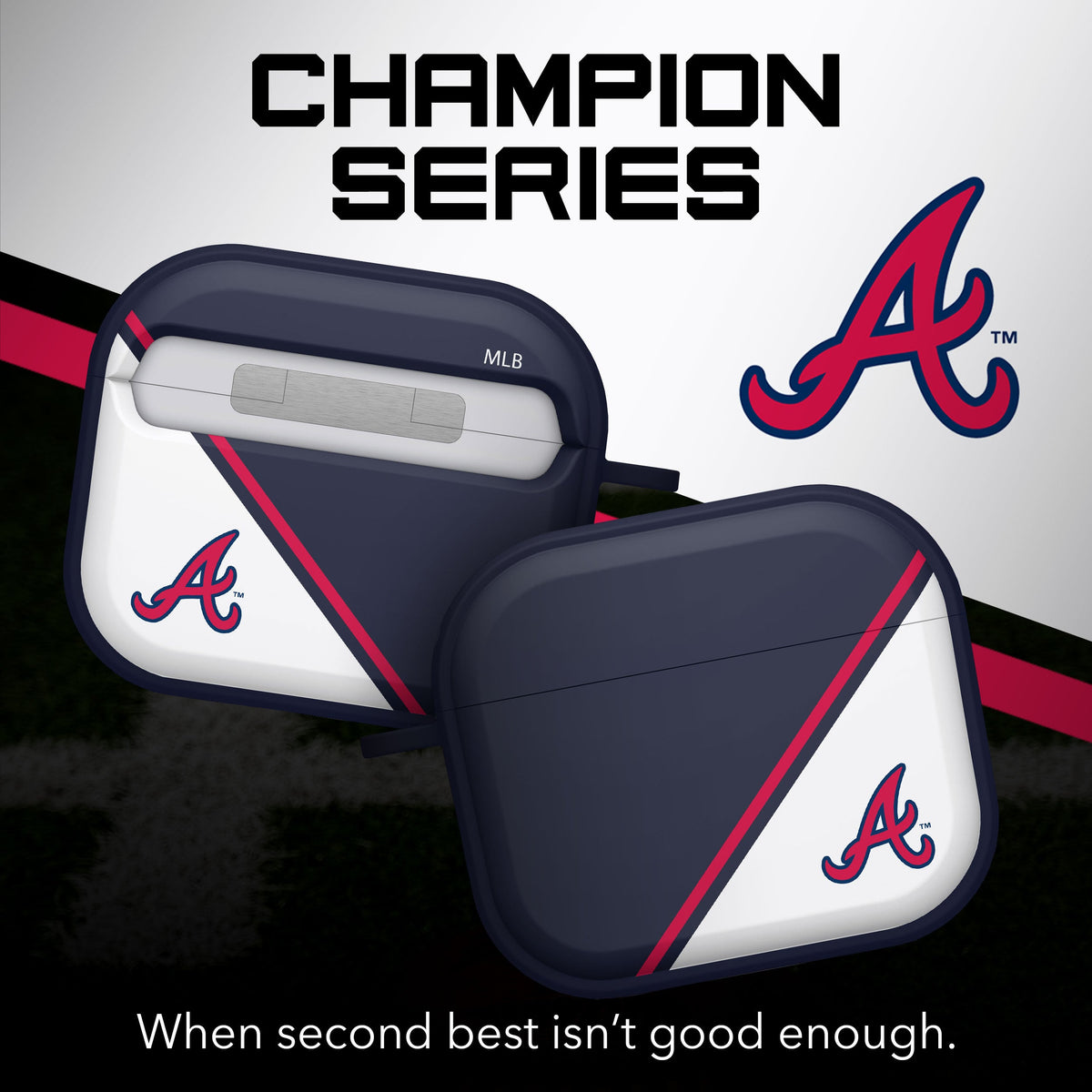 Atlanta Braves HDX Champion Series Apple AirPods Gen 3 Case Cover