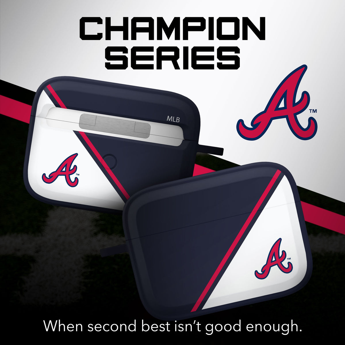 Atlanta Braves HDX Champion Series Apple AirPods Pro Case Cover