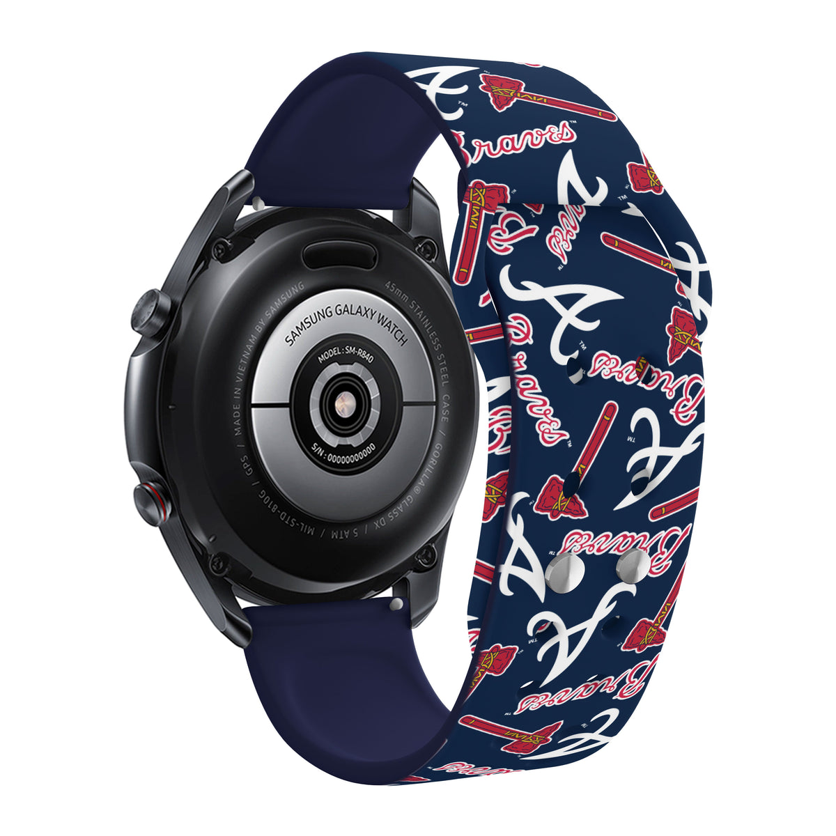 Game Time Atlanta Braves HD Watch Band