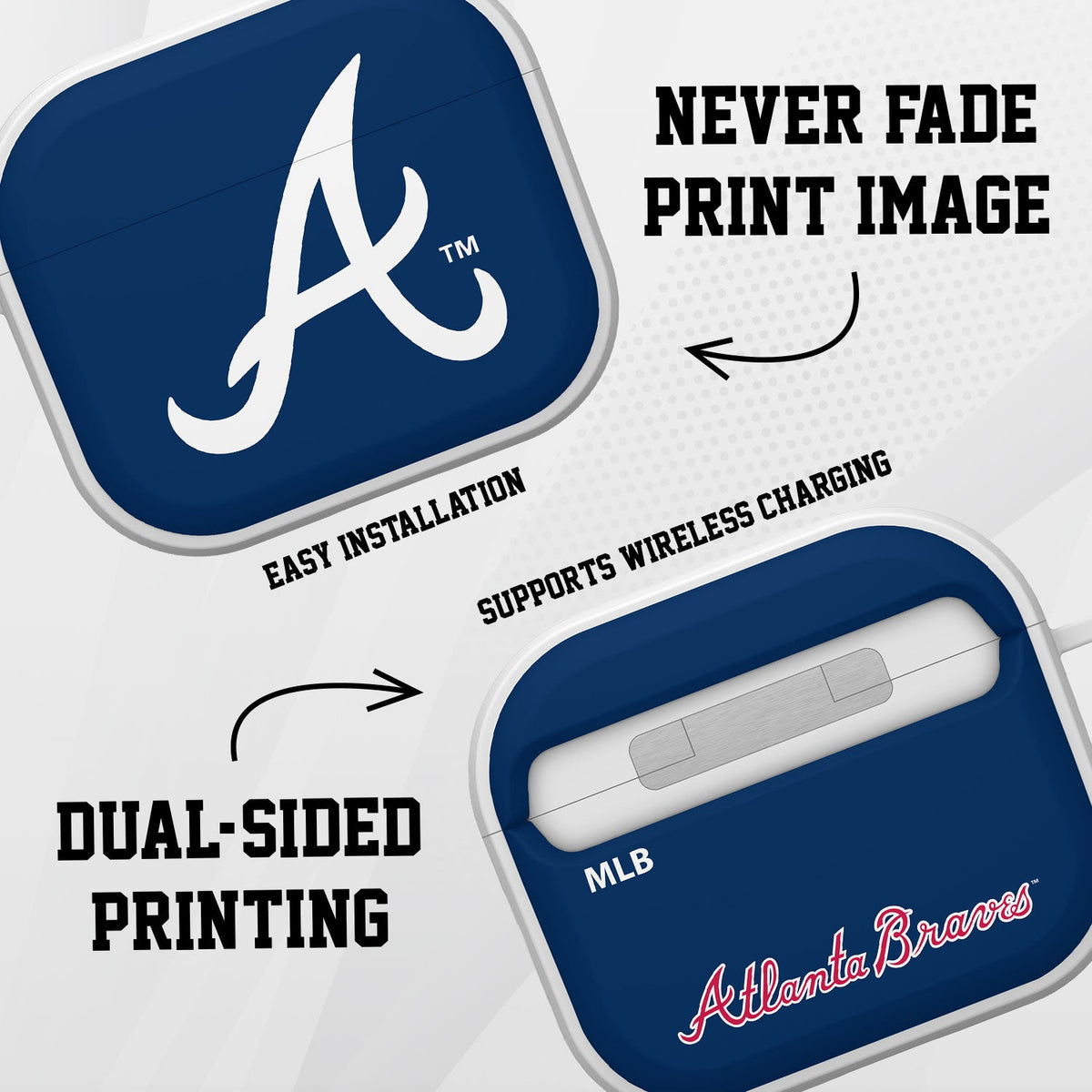 Atlanta Braves HDX Apple AirPods Gen 3 Case Cover