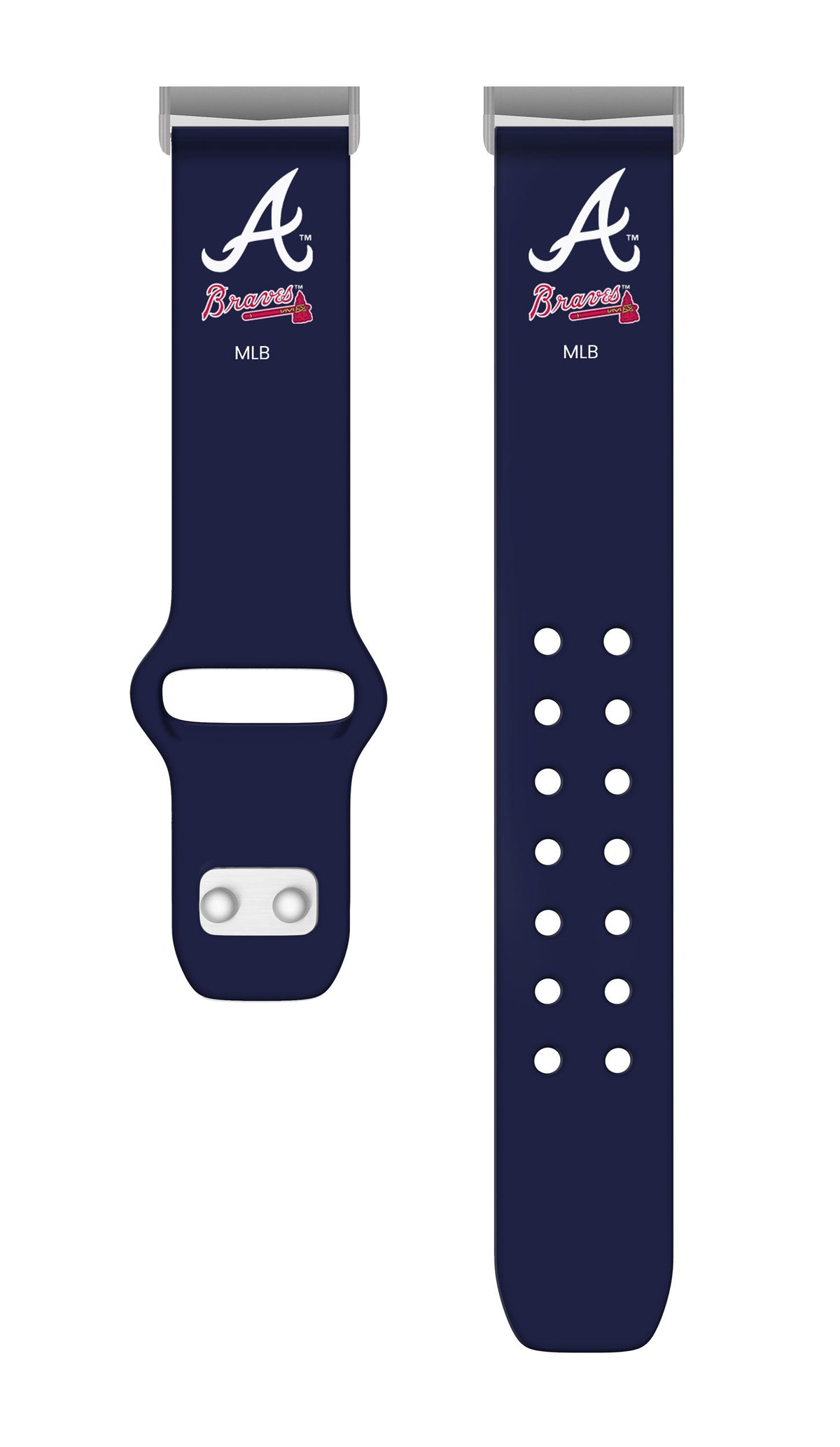 Atlanta Braves HD Elite Edition Fitbit Versa 3 &amp; Sense Watch Band