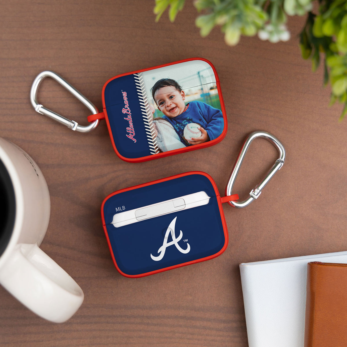 Atlanta Braves Custom Photo HDX Apple AirPods Pro Case Cover