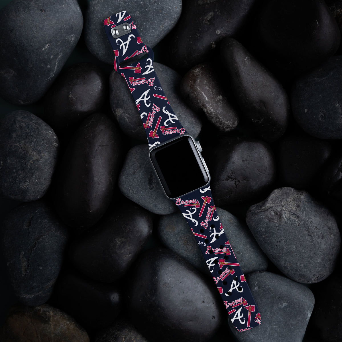 Atlanta Braves HD Apple Watch Band