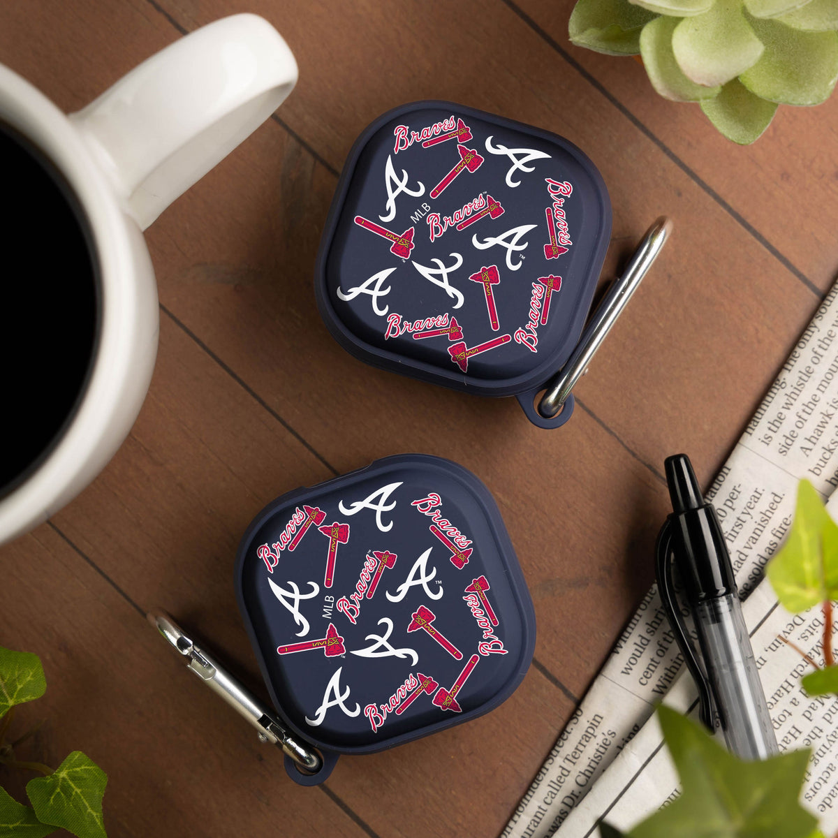 Atlanta Braves HDX Samsung Galaxy Buds Pro Case Cover