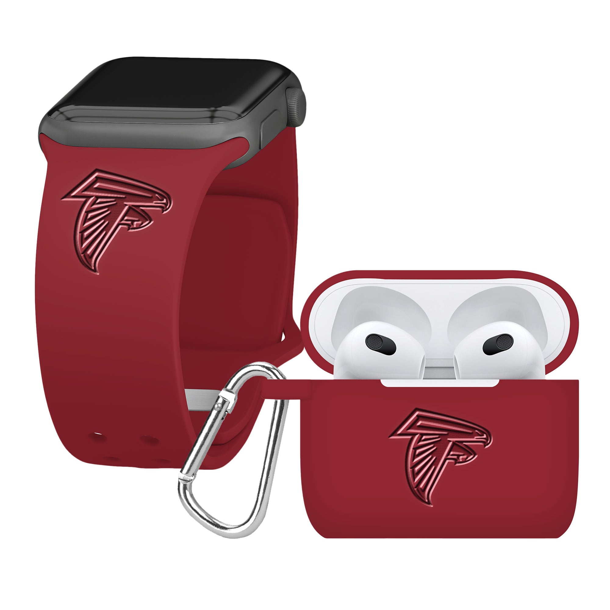 Game Time Atlanta Falcons Engraved Apple Gen 3 Combo Package