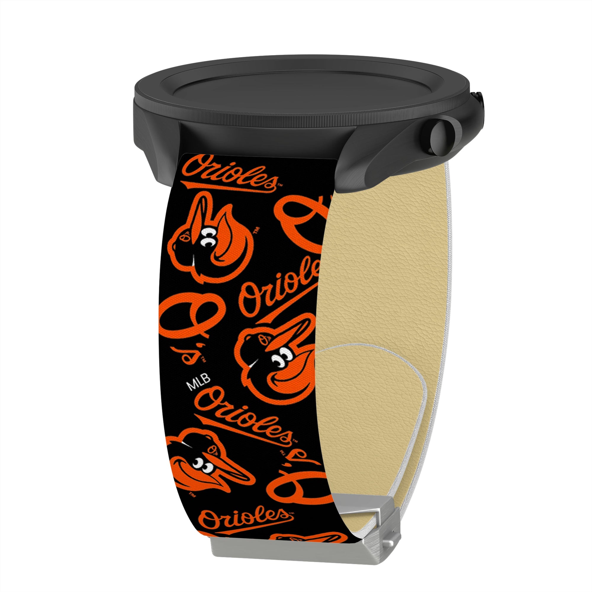 Game Time Baltimore Orioles Signature Series Watch Band With Engraved Buckle