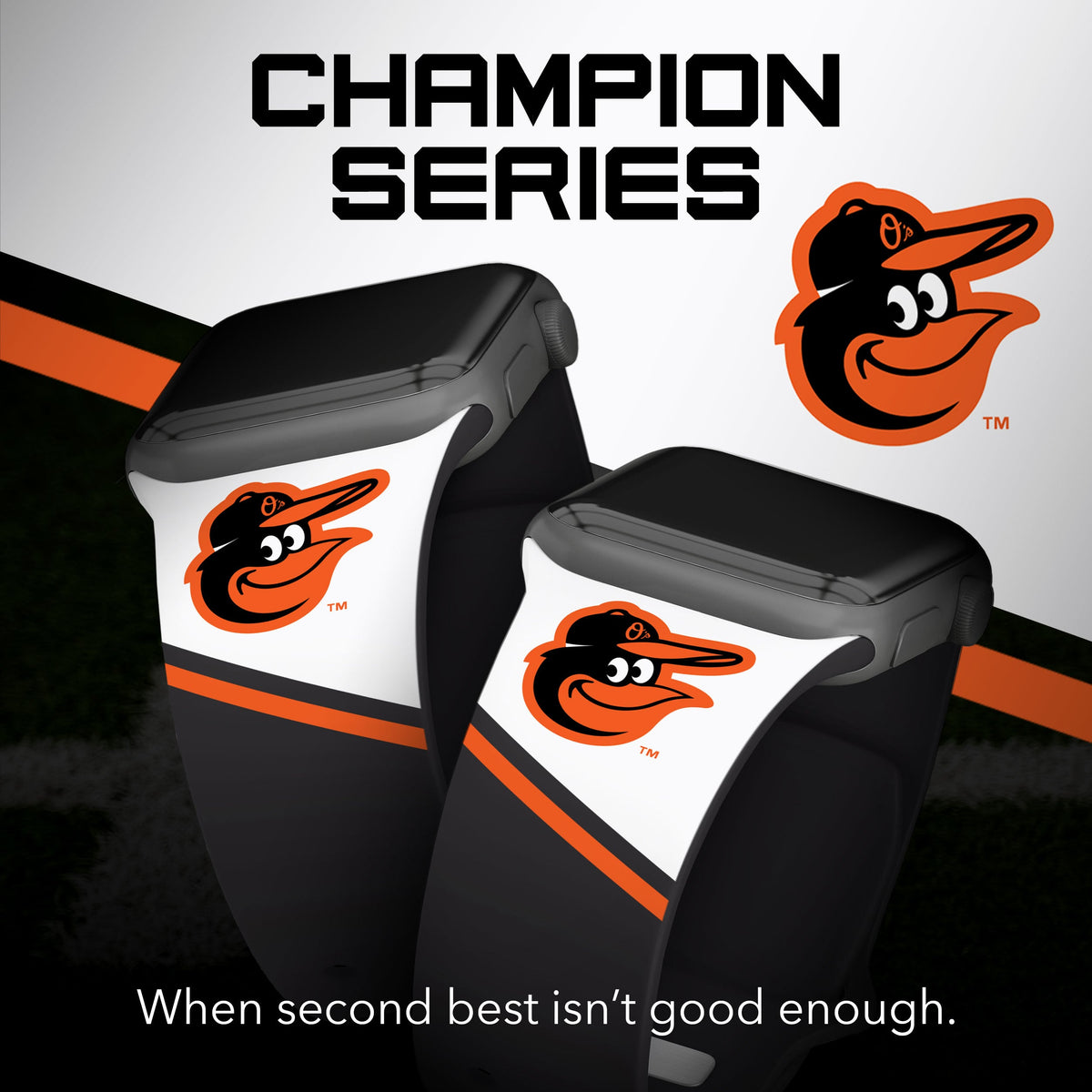 Baltimore Orioles HD Champion Series Apple Watch Band