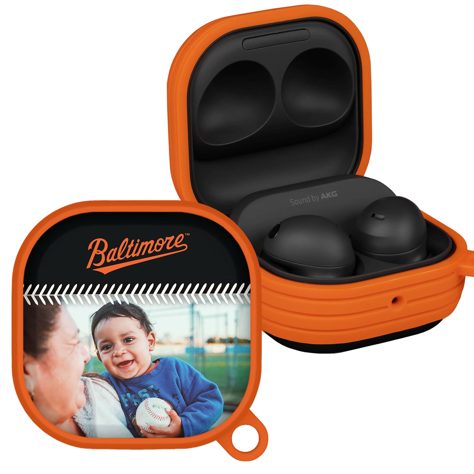 Baltimore Orioles Custom Photo HDX Samsung Galaxy Buds Pro Case Cover