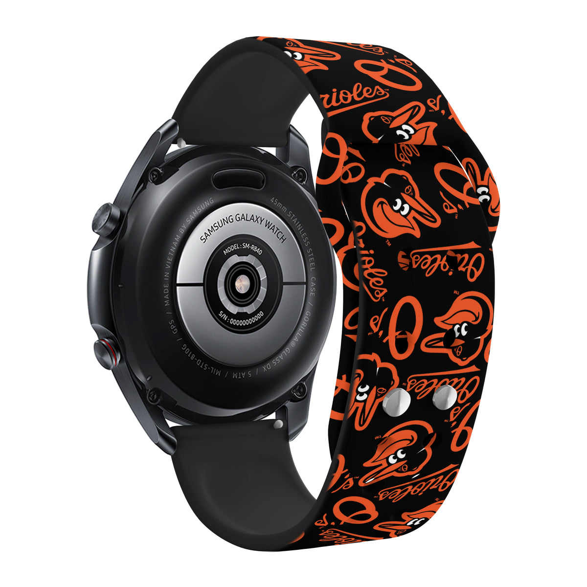 Game Time Baltimore Orioles HD Watch Band
