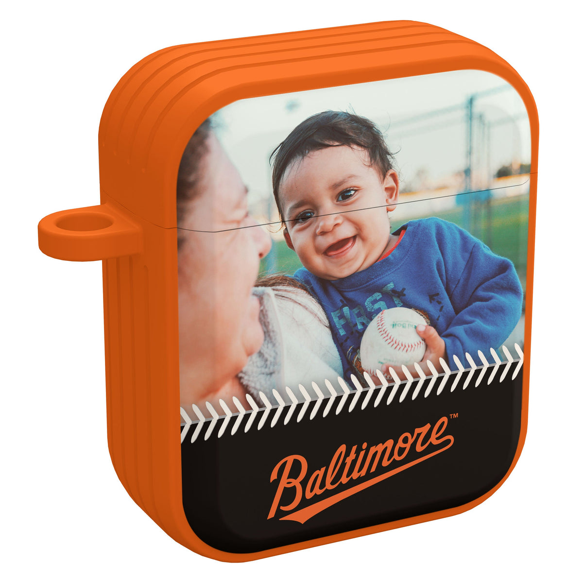 Baltimore Orioles Custom Photo HDX Apple AirPods Gen 1 &amp; 2 Case Cover