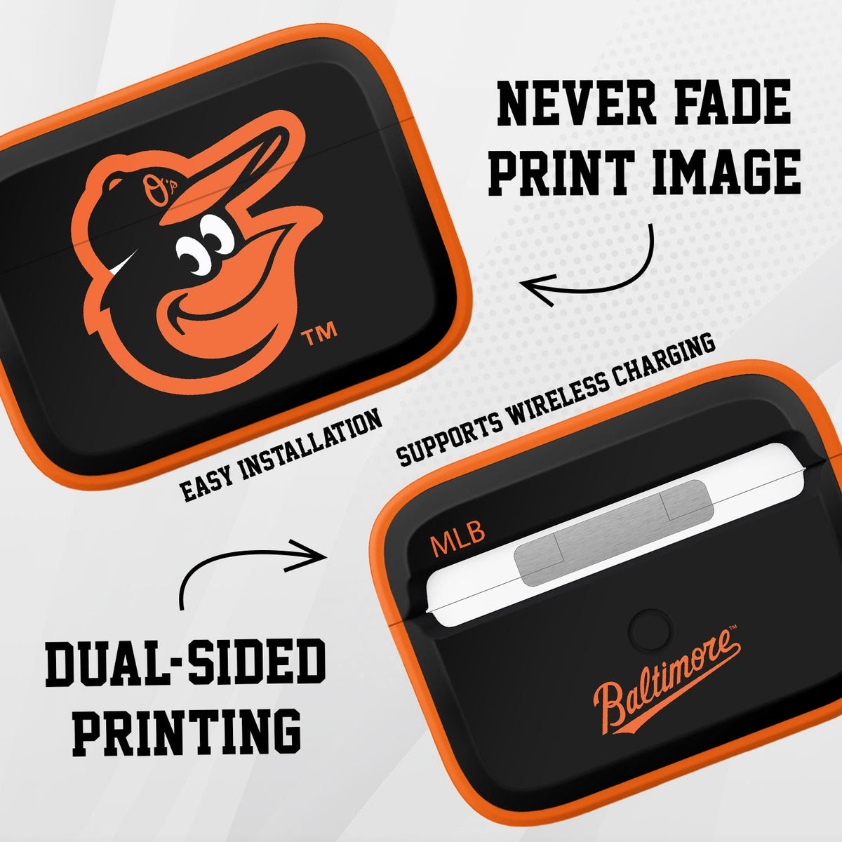 Baltimore Orioles HDX Apple AirPods Pro Cover