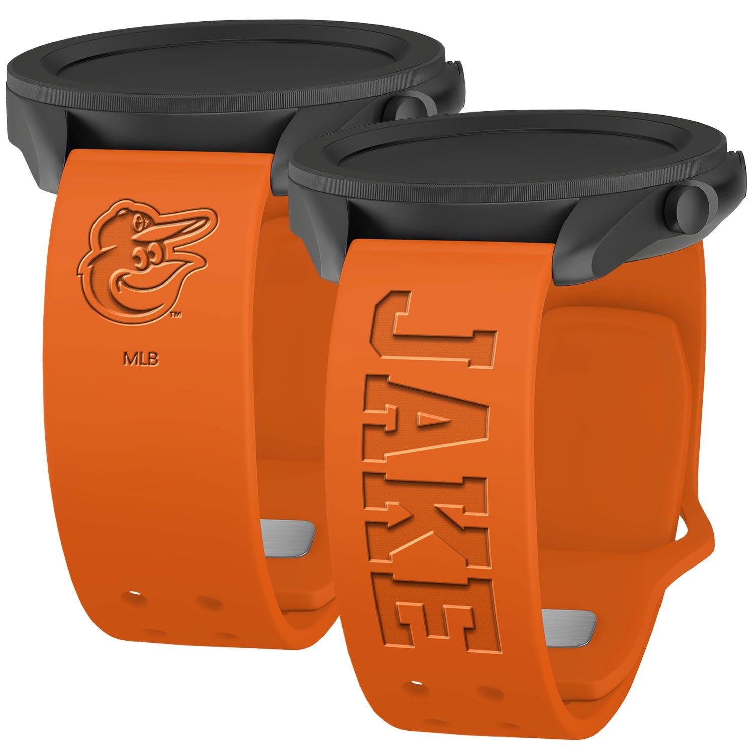 Baltimore Orioles Custom Engraved Samsung Galaxy Watch Band