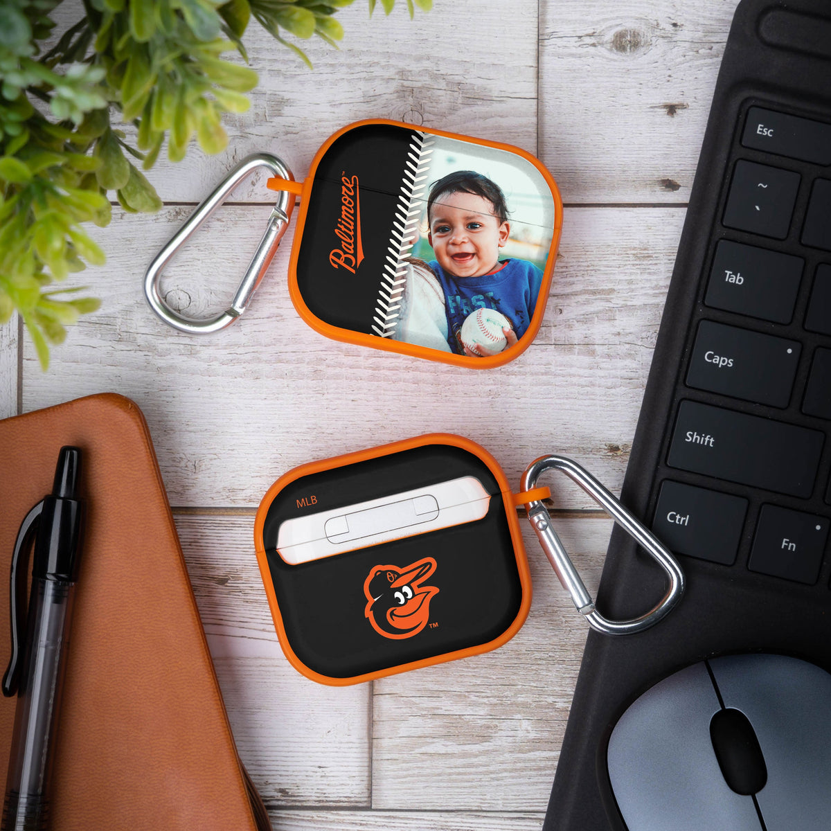 Baltimore Orioles Custom Photo HDX Apple AirPods Gen 3 Case Cover