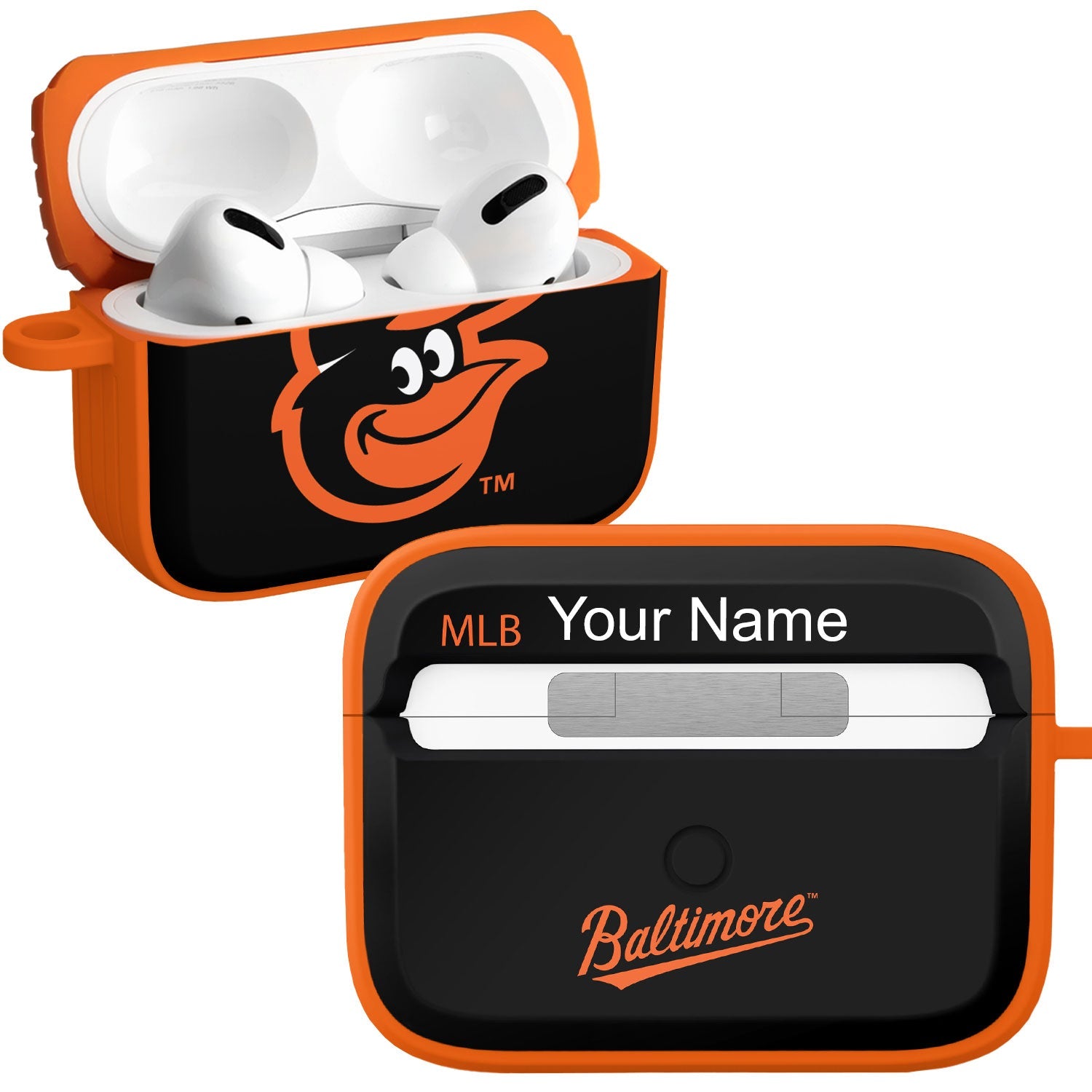 Baltimore Orioles Custom HDX Apple AirPods Pro Cover (Classic)