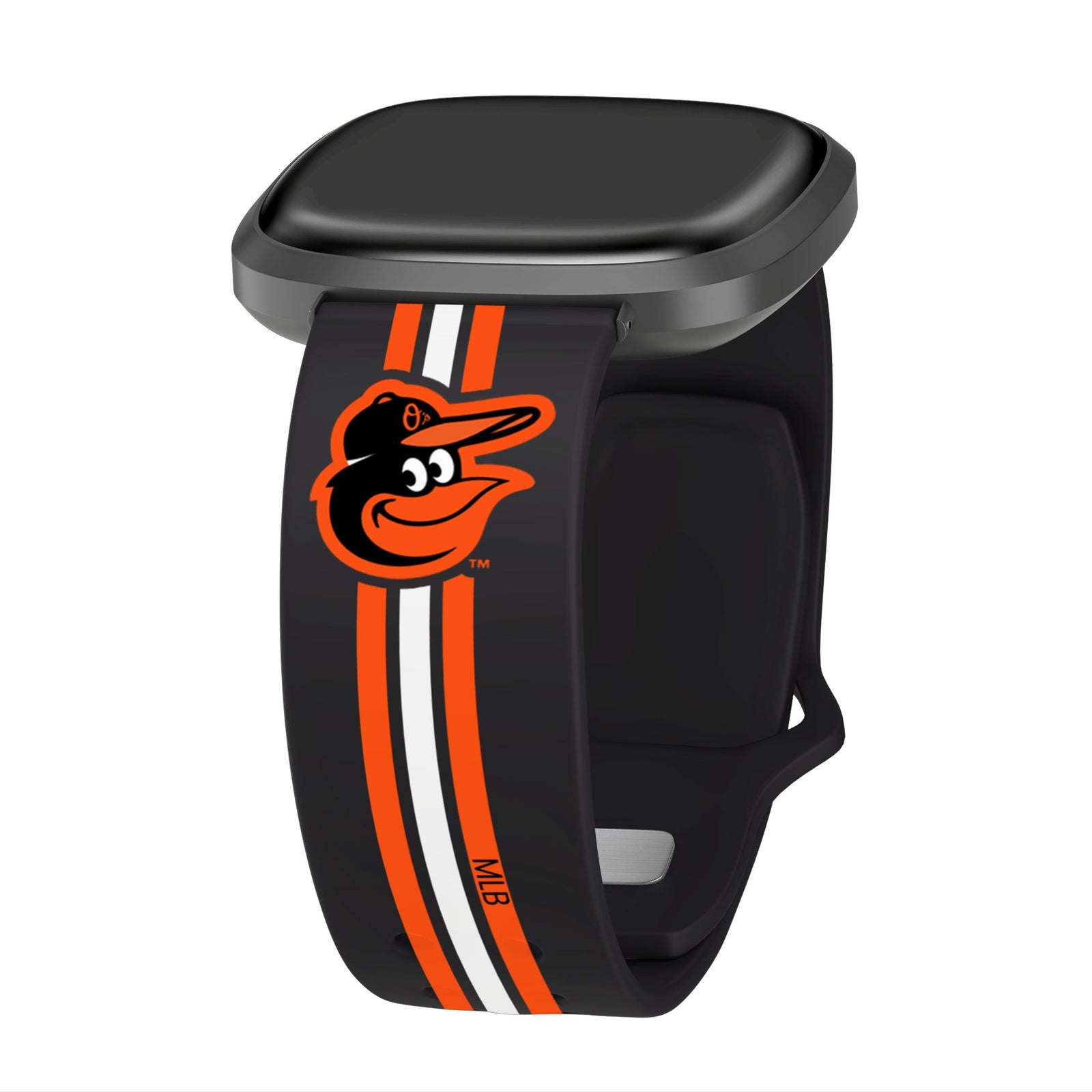 Baltimore Orioles HD Fitbit Versa 3 and Sense Watch Band