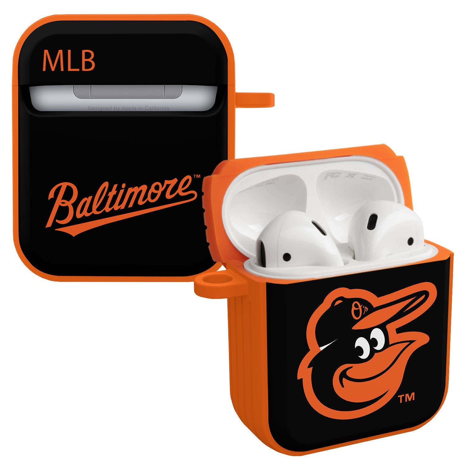 Baltimore Orioles HDX Apple AirPods Gen 1 & 2 Case Cover