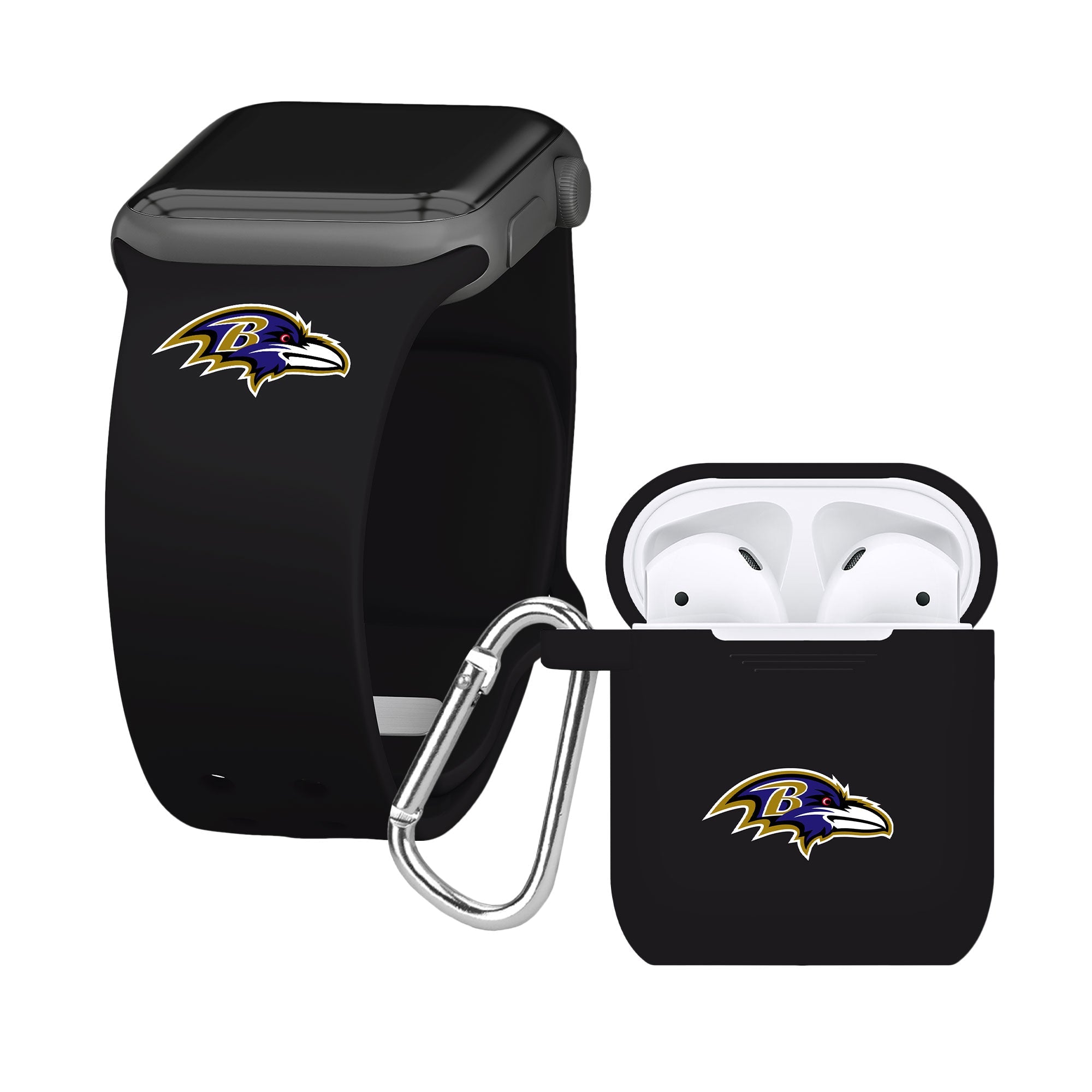 Game Time Baltimore Ravens Apple Combo Package