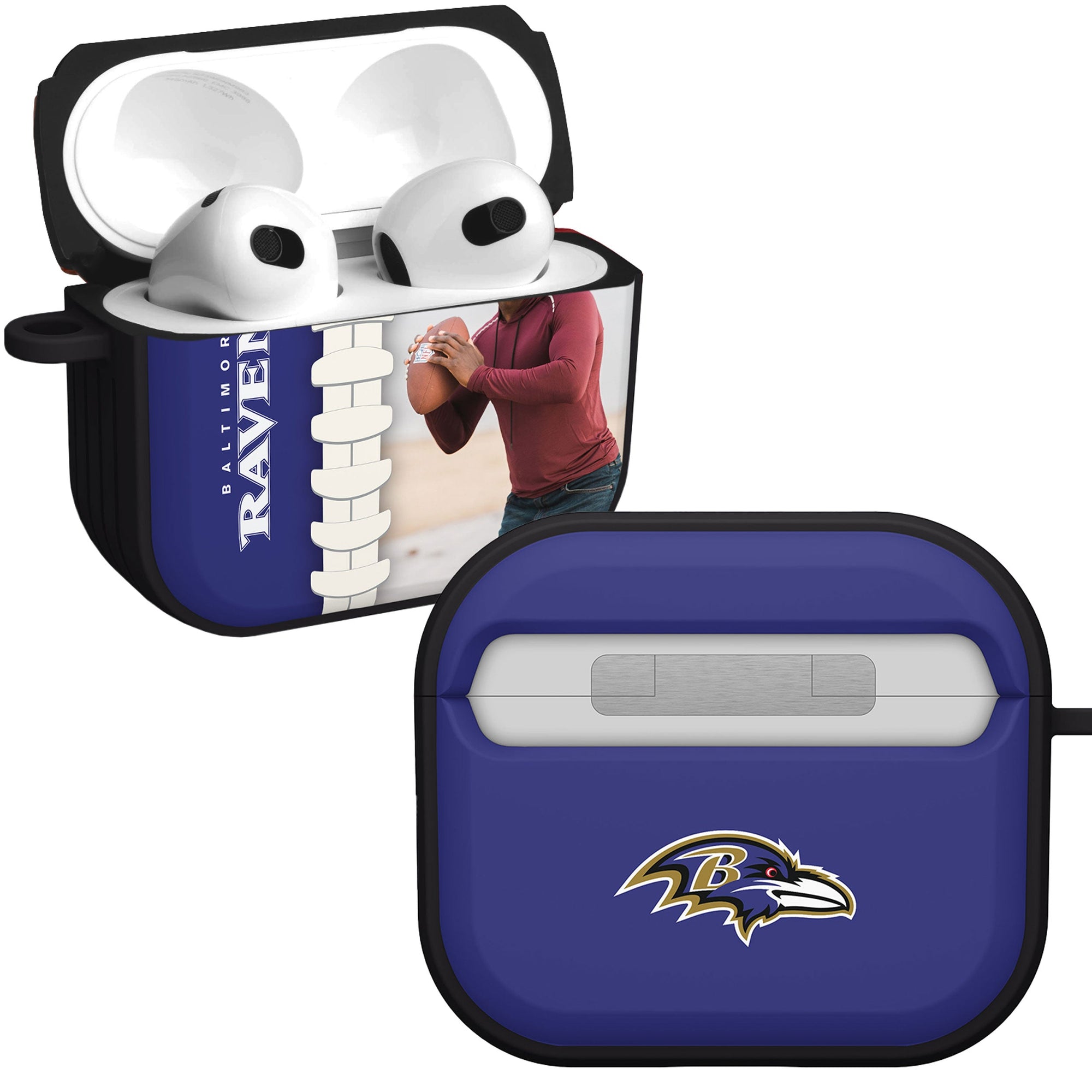 Baltimore Ravens Custom Photo HDX Apple AirPods Gen 3 Case Cover