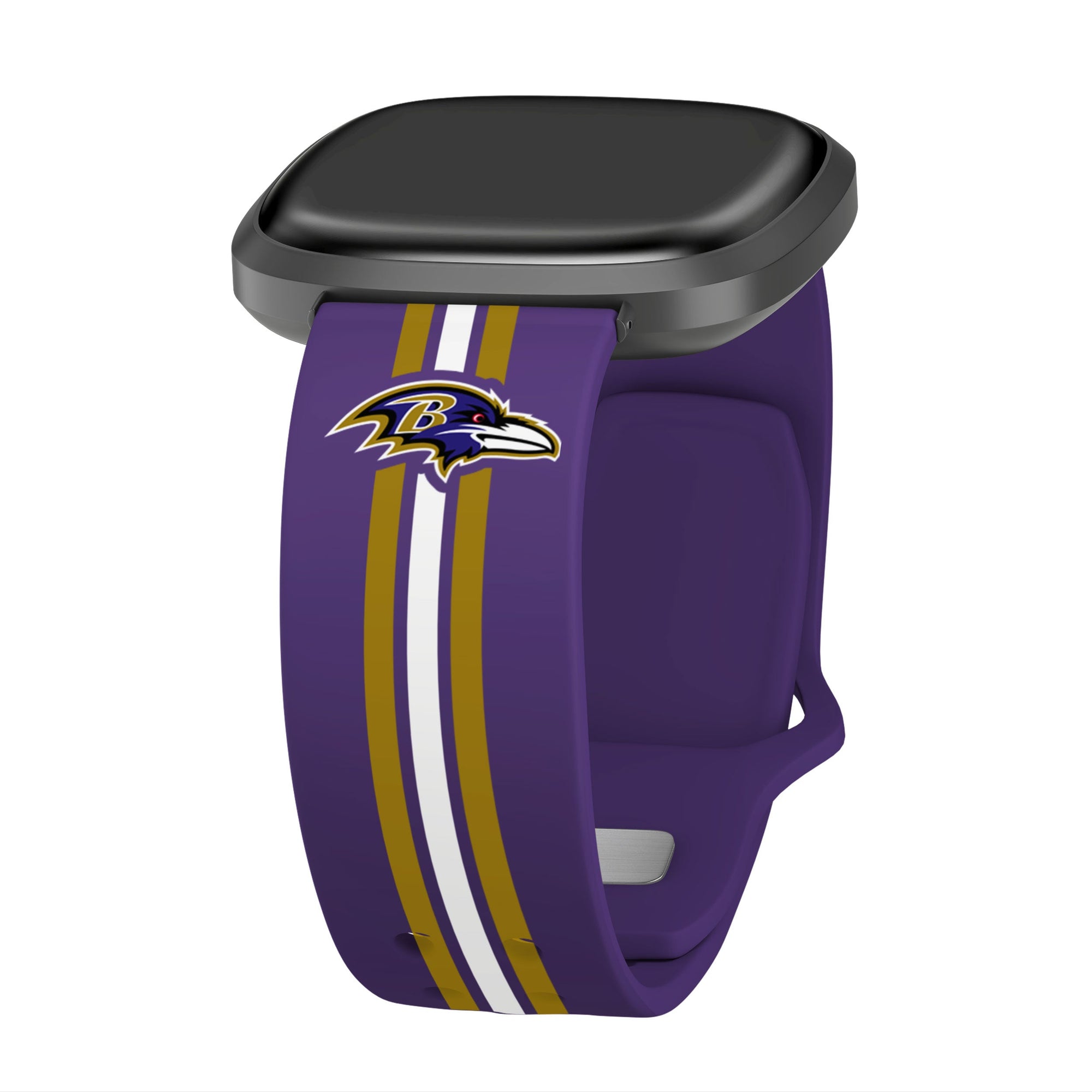 Baltimore Ravens HD Fitbit Versa 3 and Sense Watch Band