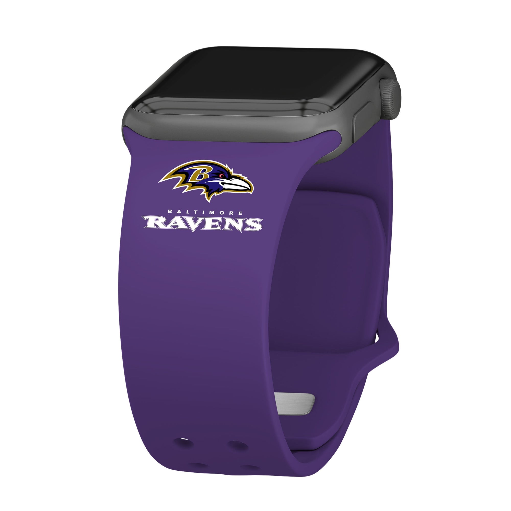 GAME TIME Baltimore Ravens HD Elite Edition Apple Watch Band