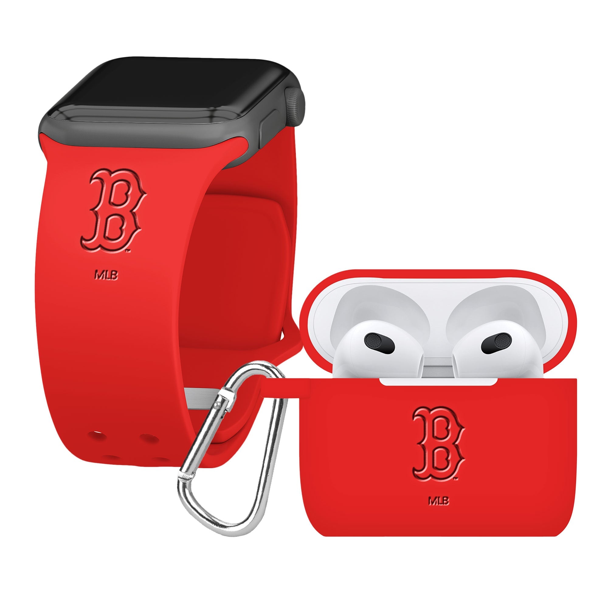 Game Time Boston Red Sox Engraved Apple Gen 3 Combo Package