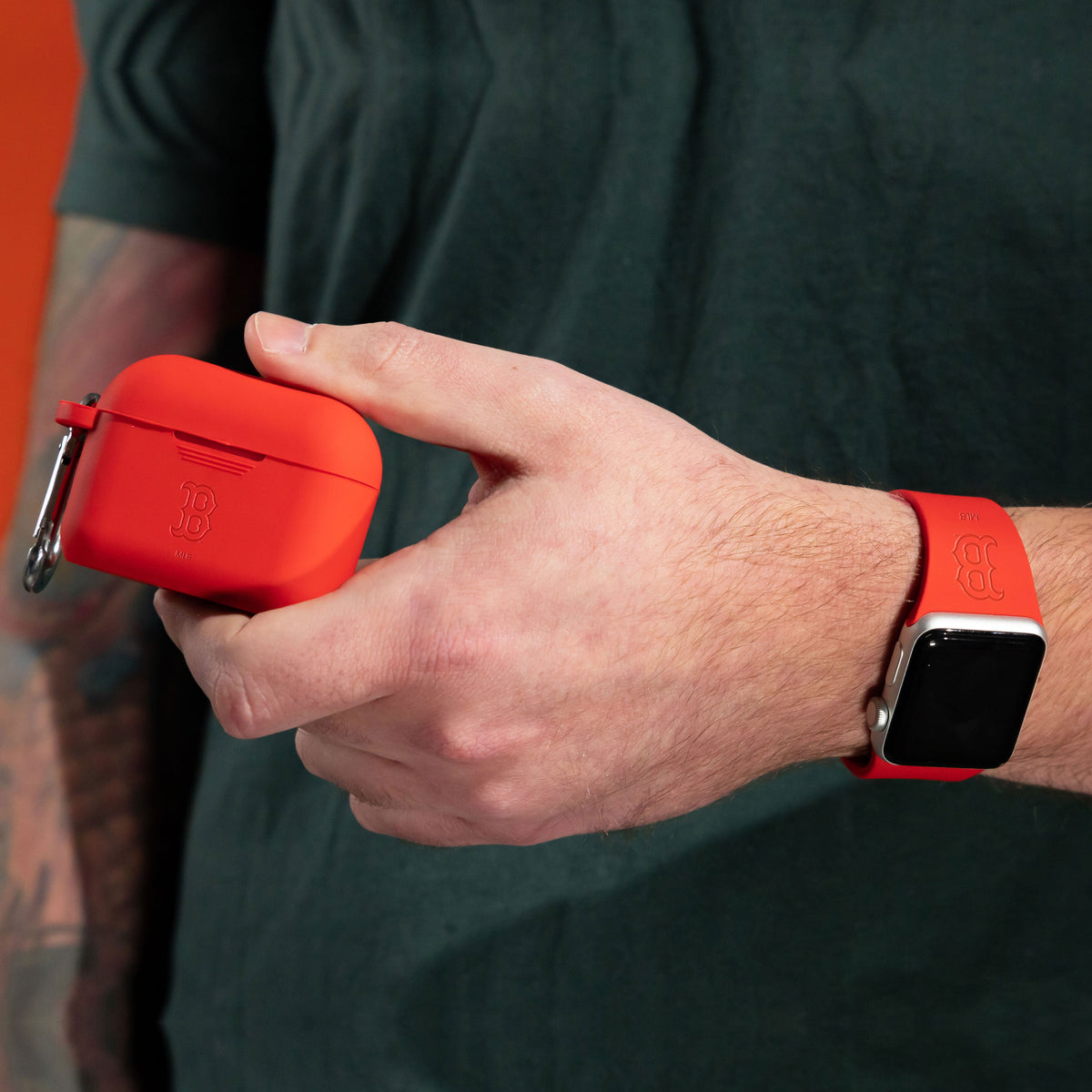 Game Time Boston Red Sox Engraved Apple Combo Pro Package