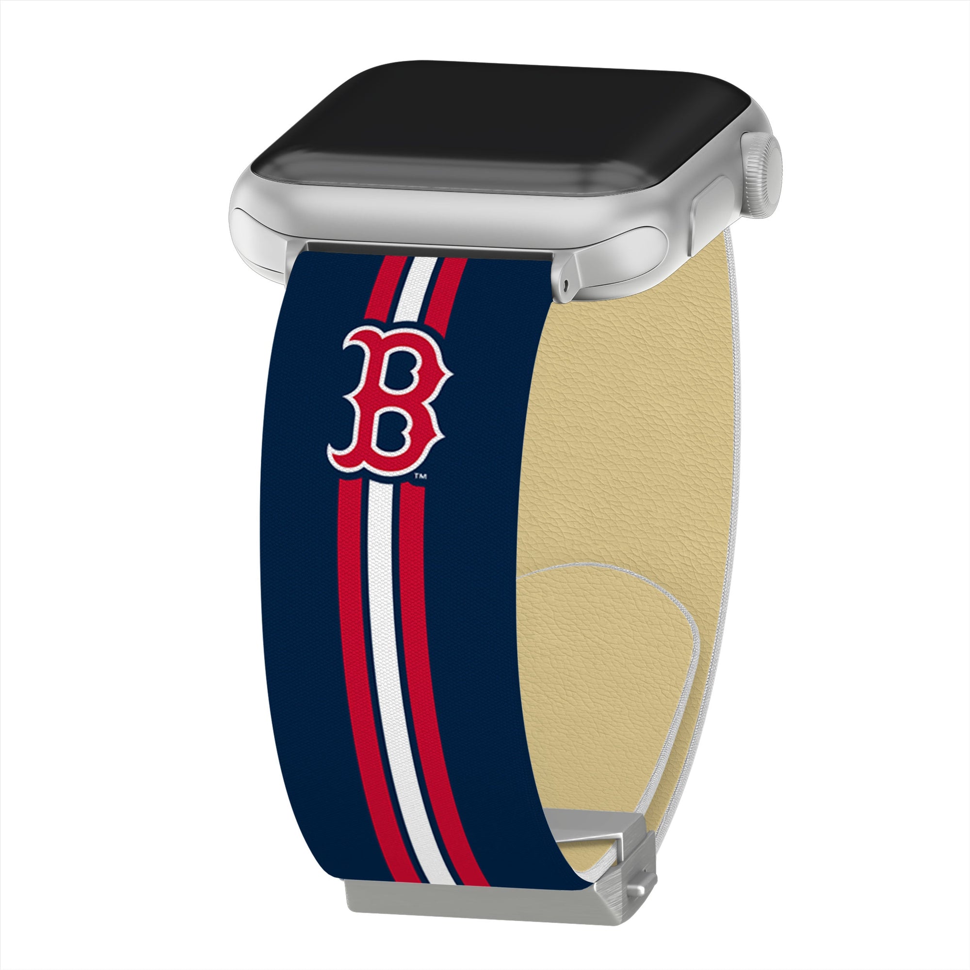 Game Time Boston Red Sox Signature Series Apple Watch Band With Engraved Buckle