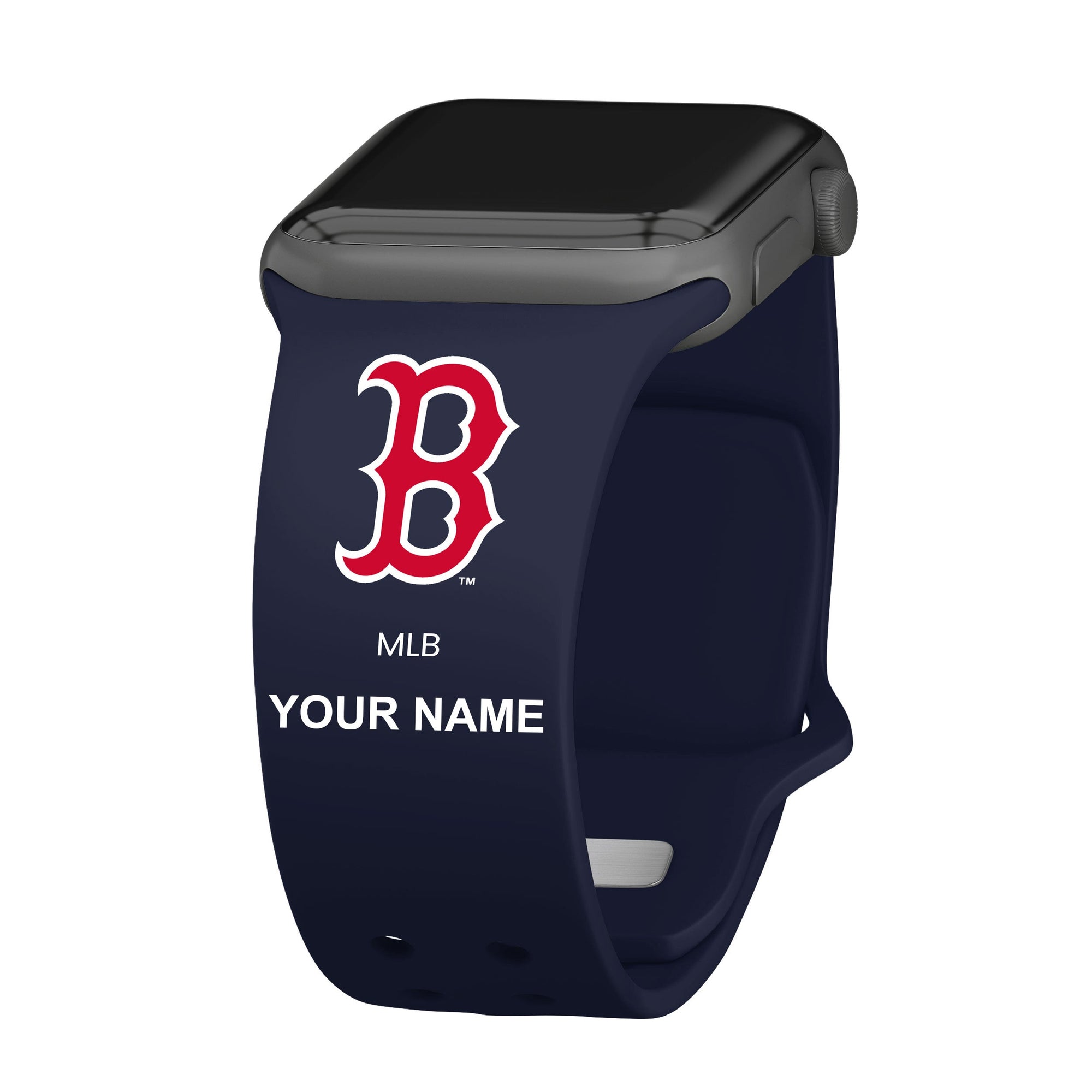 Boston Red Sox HD Custom Name Apple Watch Band