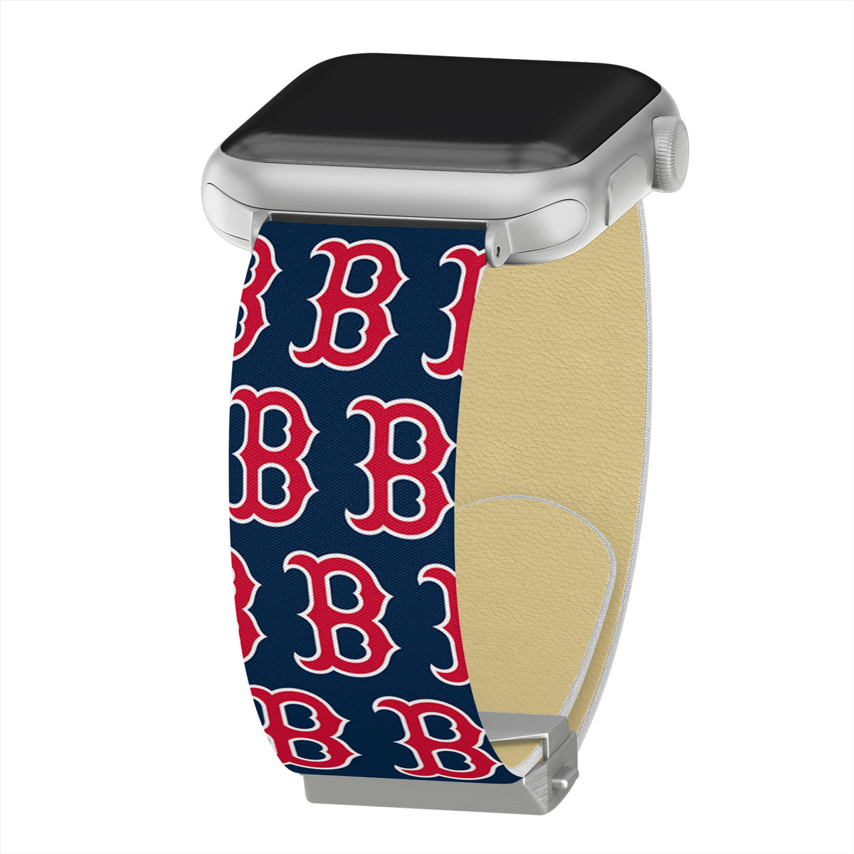 Game Time Boston Red Sox Signature Series Apple Watch Band With Engraved Buckle