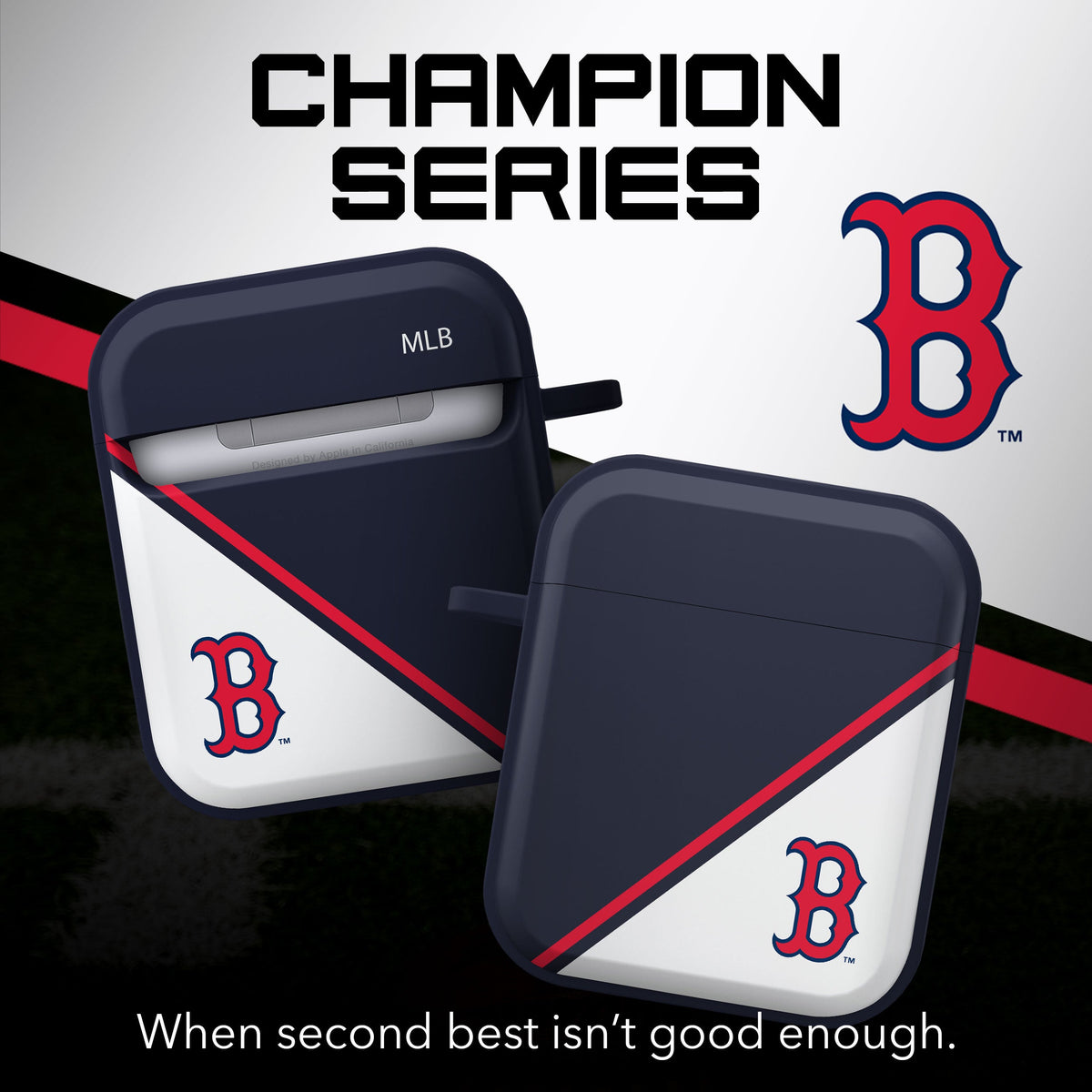 Boston Red Sox HDX Champion Series Apple AirPods Gen 1 &amp; 2 Case Cover