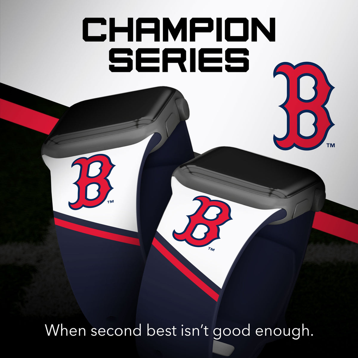 Boston Red Sox HD Champion Series Apple Watch Band