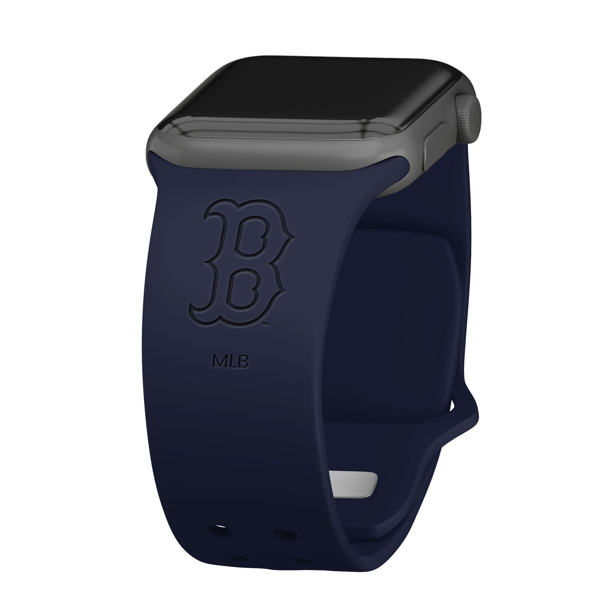 Game Time Boston Red Sox Engraved Apple Watch Band