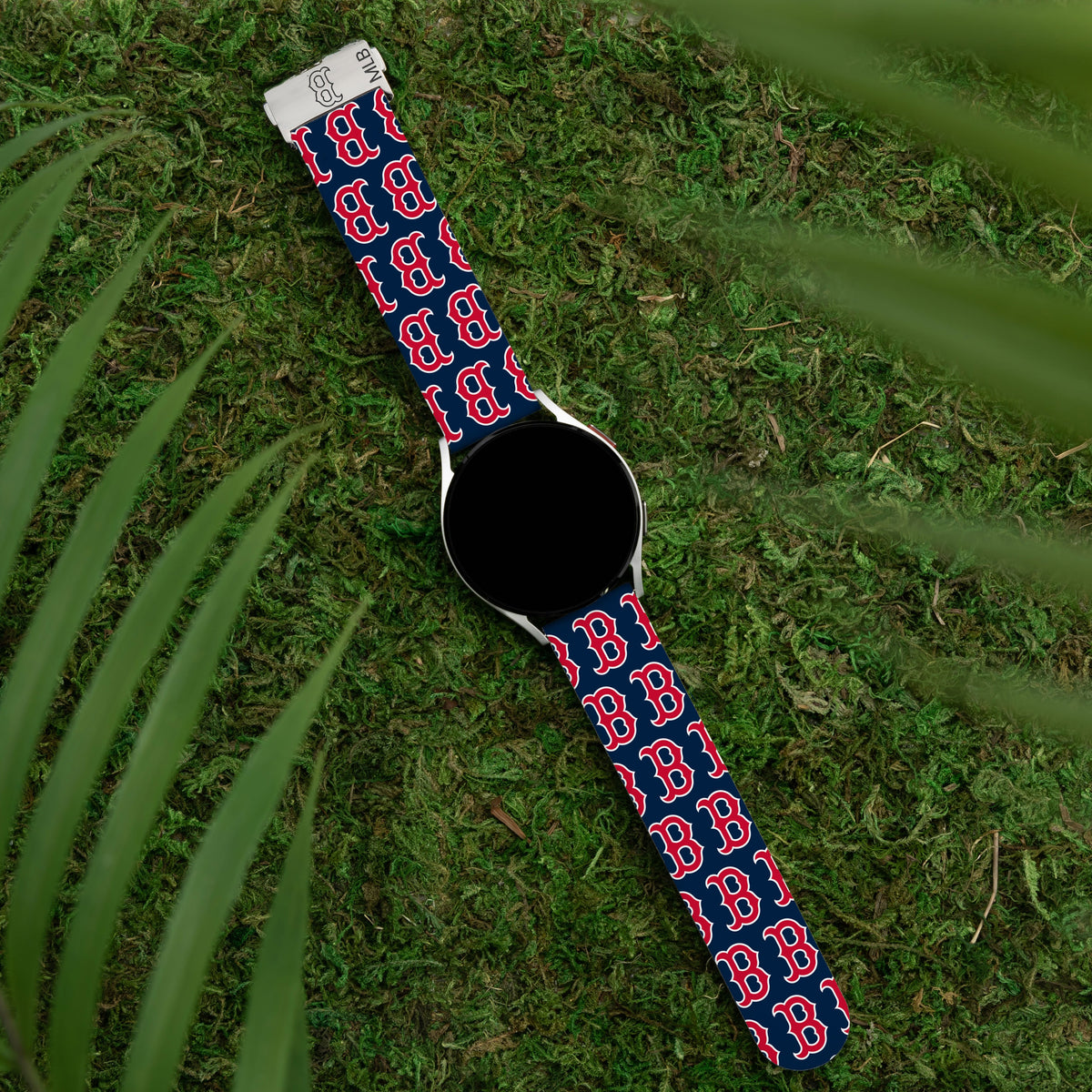 Game Time Boston Red Sox Signature Series Watch Band With Engraved Buckle