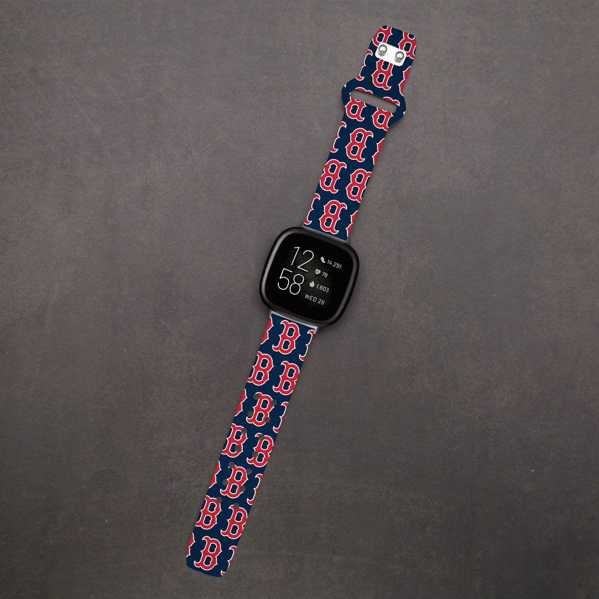 Boston Red Sox HD Fitbit Versa 3 and Sense Watch Band
