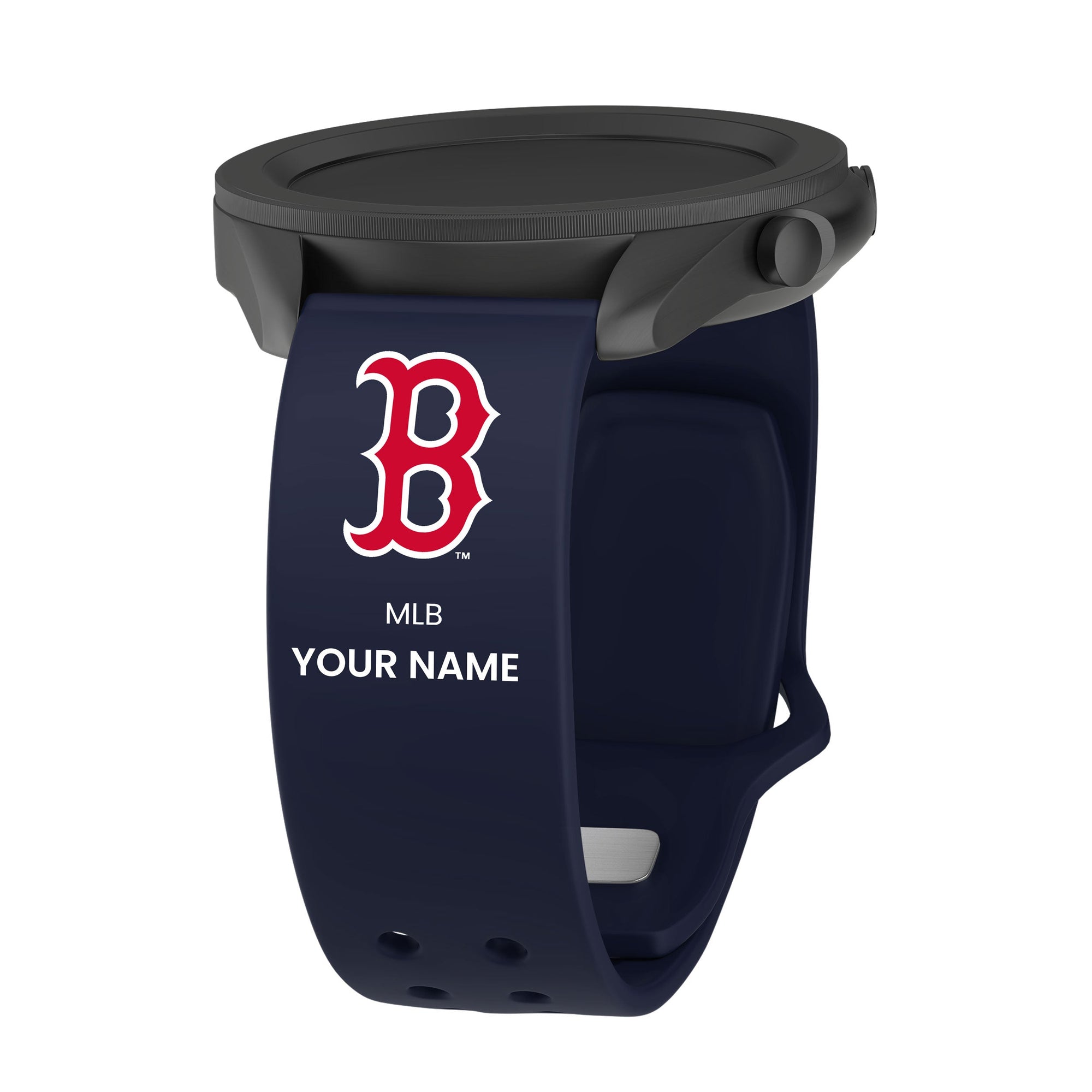 Boston Red Sox HD Custom Name Watch Band Compatible with Samsung Galaxy Watch and more