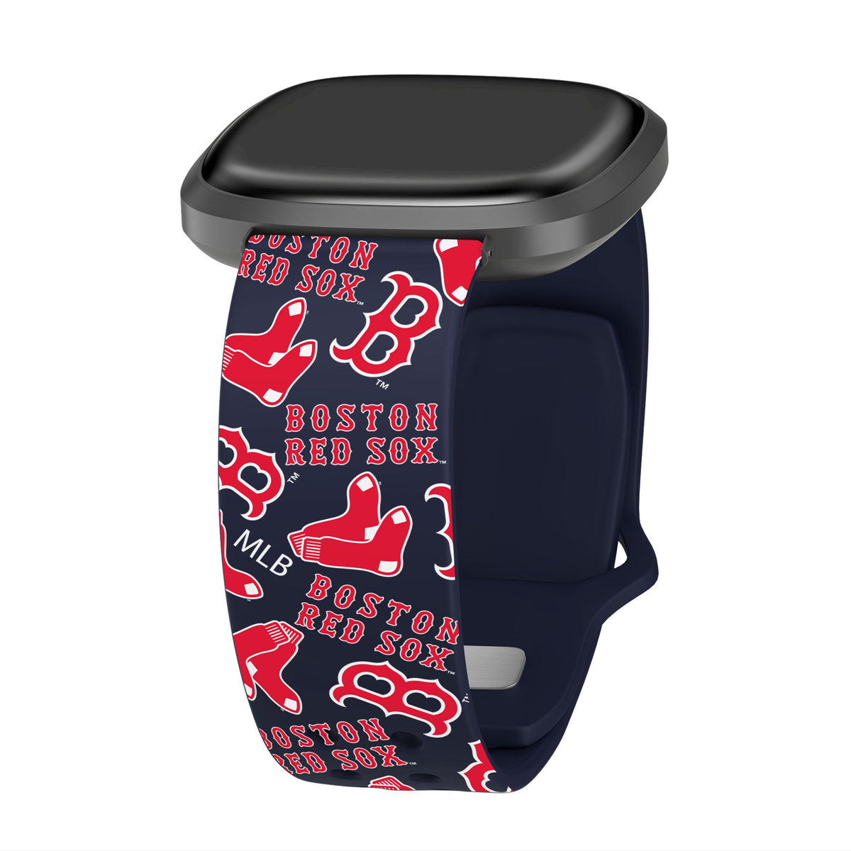 Boston Red Sox HD Fitbit Versa 3 and Sense Watch Band