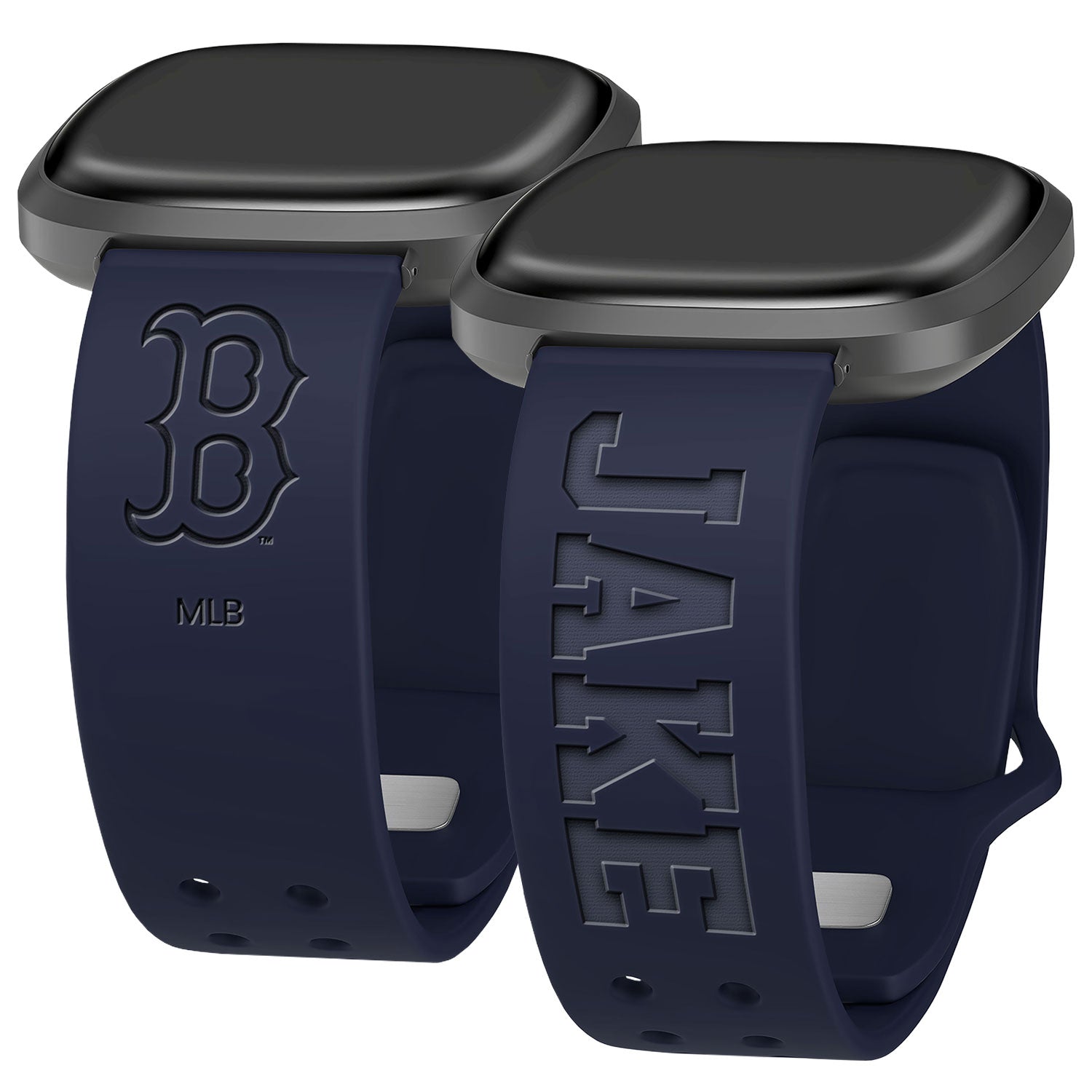 Boston Red Sox Custom Engraved Fitbit Versa 3 and Sense Watch Band