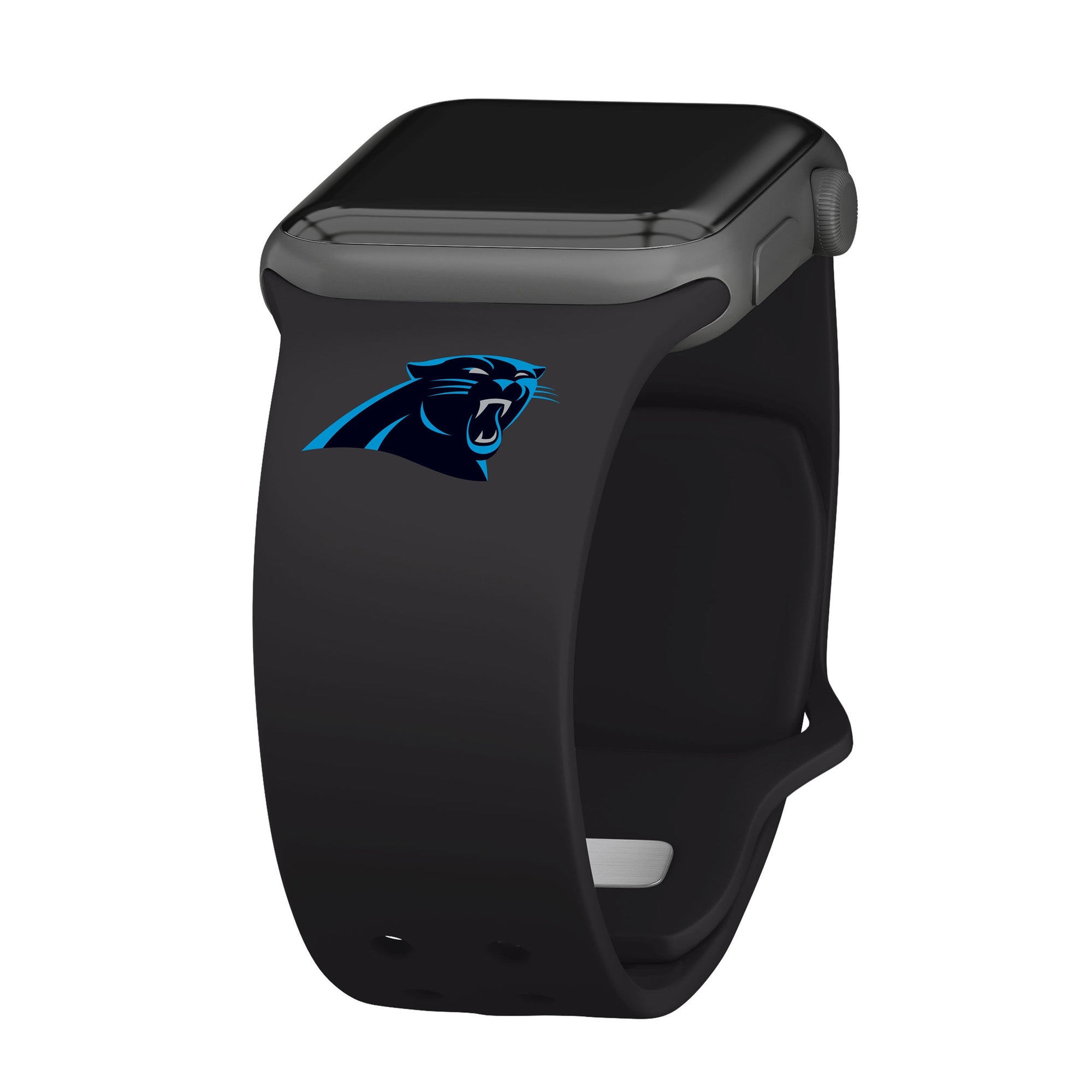 Carolina Panthers Silicone Apple Watch Band